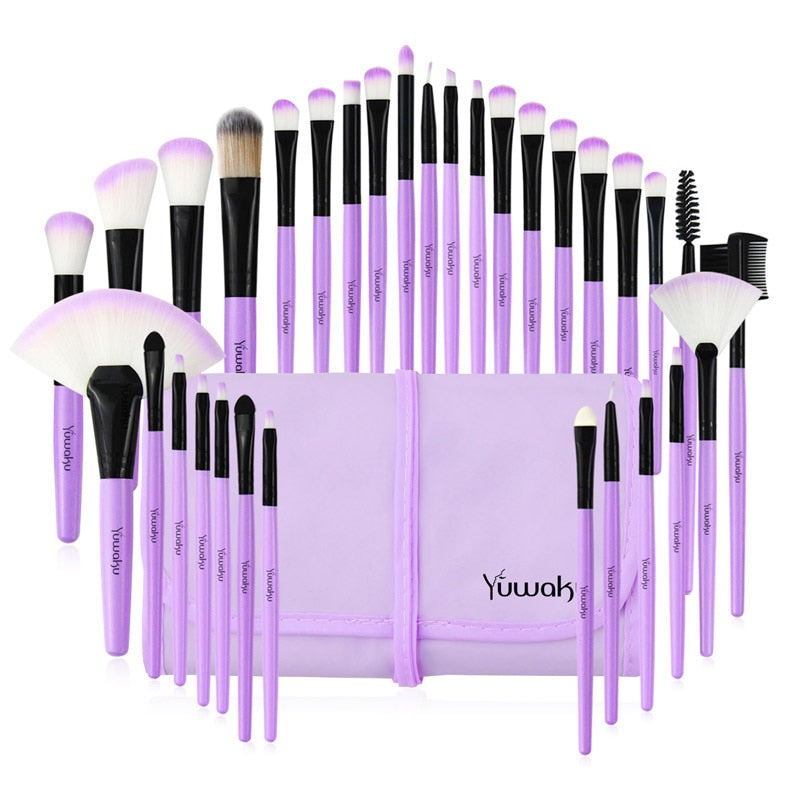 32Pcs Makeup brushes Sets With Bag Eye shadow Eyebrow highlighter Brush Kits Cosmetic Foundation brushes pincel maquiagem