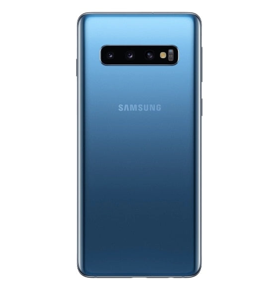 Teléfono móvil Samsung Galaxy S10 original 8GB RAM 128GB ROM Snapdragon 855 Octa Core 6.1 "16MP12MP Teléfono desbloqueado con huella digital