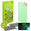 Magic Luminous Drawing Board Children Toy Tablet Draw In Dark Magic Light-Fun Fluorescent Pen Children Educational Toy For kids