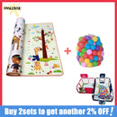 Pelota blanda/alfombrilla rectangular plegable/alfombrilla cuadrada rectangular no plegable/aro colgante para cerca de corralito de bebé juguetes para niños