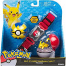 TOMY Pokemon Genuine  Elf Ball Belt Pikachu Pokeball Pocket Monster Variant ModelToy Set cosplay Action Figure Model Kids Toy