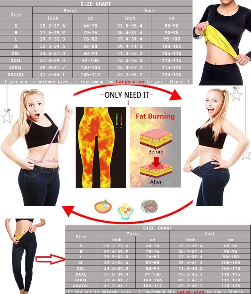 Twinso, pantalón adelgazante + camisa, conjunto deportivo para mujer, traje de Sauna de neopreno para perder peso, moldeador de cuerpo, entrenador de cintura, blusa, Legging, chándal