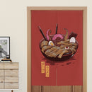 Japanese Door Curtain Partition Curtain Restaurant Decoration Curtain Noren for Noodle Store Kitchen Room Decoration