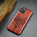 For iPhone 12 Pro Case Boogic Original Wood funda iPhone 12 mini wood Cover Phone Case For iPhone 12 Pro Max