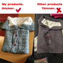 Autumn and Winter Stroller Baby Sleeping Bag Outdoor Button Baby Knitted Sleeping Bag Wool Brushed and Thick Baby&