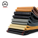 2017 Genuine Leather Steering Wheel Cover,Car Styling Accessories Volante  Esportivo,DIY Handmade Case With Needles and Thread