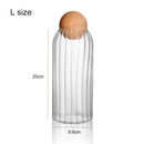 storage glass jar with wooden lid bottle kitchen mason jars with lid glass bottle container cereal dispenser canister