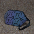Aliwood Brands Luminous Geometric Damentaschen Kette Umhängetaschen Kupplungen Reisetaschen Make-up Holografische Messenger Bags für Frauen
