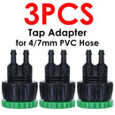 KESLA 5-100m Garden Watering Hose 4/7mm PVC Micro Irrigation Pipe Drip Irrigation Tubing Sprinkler 1/4'' Lawn Balcony Greenhouse