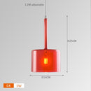 Modern Glass Pendant Lights Minimalist Dining Room Bar Bathroom Bedroom Hanging Lamps For Ceiling Dining Table Pendant Lighting