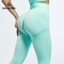 SALSPOR Women Seamless Gym Leggings Push Up High Waist Sports Women Fitness Stretch Running Quick-drying Leggins Femme Trousers