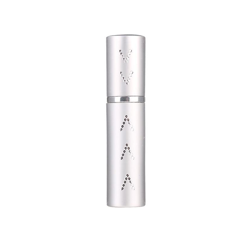 5ml Portable Refillable Mini Spray Perfume Bottle Travel Aluminum Atomizer Empty Cosmetic Container Free Custom Logo