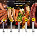 VEVOR 10L 12L 15L 20L 25L 30L Relleno eléctrico de salchichas Máquina de producción vertical de acero inoxidable para Hot Dog Bratwurst