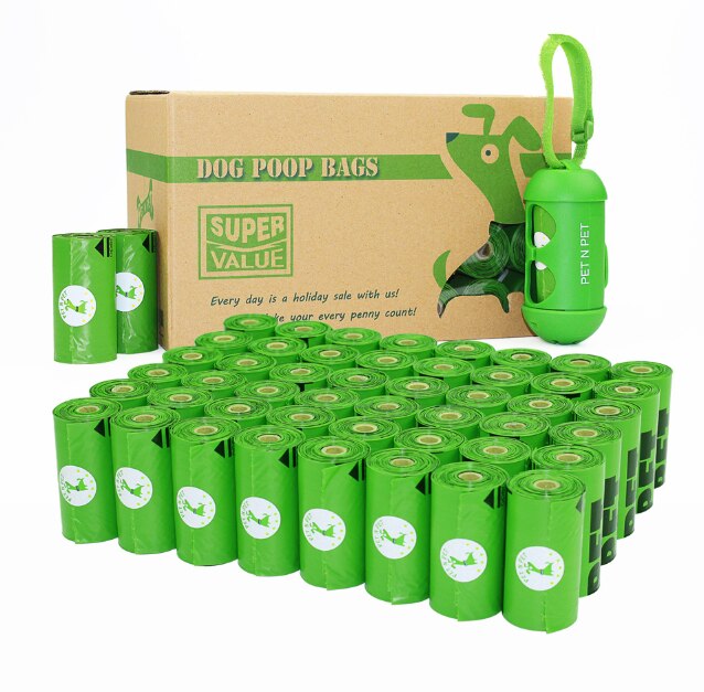 720/360 Counts Biodegradable Dog Poop Bags 24 Refill Rolls Large and Thick Unscented Eco Green Waste Of Product