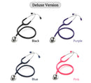 Deluxe Professional Dual Head Stethoscope Medical Doctor Stethoscope Doctor Cardiology Stethoscope Vet Medical Device instrument