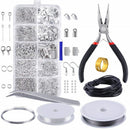 Accessories Set Jewelry findings Clip buckle Lobster Clasp Open Jump Rings Earring Hook Jewelry Making kit for Supplies