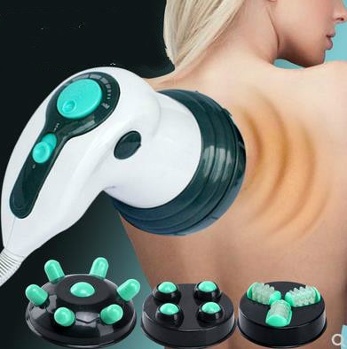 Masajeador de cuerpo eléctrico para adelgazar, máquina anticelulítica infrarroja, masajeador de cuerpo completo para mujer, rollo de herramienta de belleza profesional para relajación