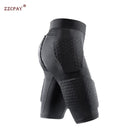 Men Sports Kneepad Elbow Shock Guard Compression Padded Shorts Shirt Vest Set Soccer Basketball Protective Gear Chest Rib Guards