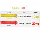 Rehabilitation Sports Resistance Bands Hanging Training Pull Rope Rubber Loop Home Fitness Pilates Expander Gym Yoga Equipment