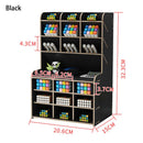 2021 Creative Multi-function Wooden Desktop Pen Holder Office School Stationery Storage Stand Case Desk Pen Pencil Organizer