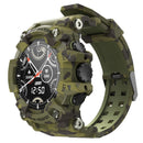 LOKMAT ATTACK Full Touchscreen Fitness Tracker Smart Watch Herren Pulsmesser Blutdruck Smartwatch Für Android iOS