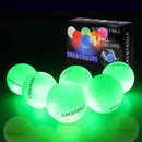 Crestgolf Flashing Golf Ball Night Glow Flash Light Glow LED Golf Ball-Six Color for Your Choice