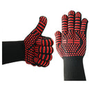 2 uds guantes ignífugos barbacoa Kevlar 500 grados barbacoa ignífugo guantes de horno ignífugos para aislamiento térmico horno microondas