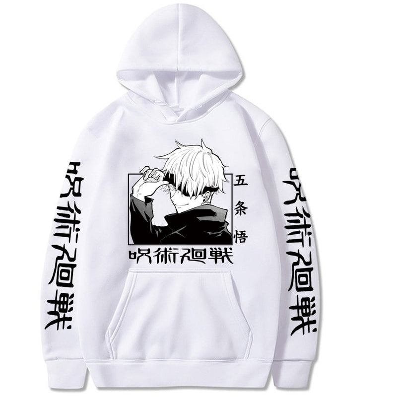 Jujutsu Kaisen 2021 Hot Anime Hoodie Long Sleeve Loose Harajuku Streetwear Hip Hop Uniex