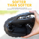 Zapatos de trabajo, botas con punta de acero transpirables huecas, zapatos de trabajo de seguridad ligeros, antideslizantes para hombres y mujeres, zapatillas de trabajo para hombres