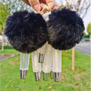 Etiqueta privada Claro Personalizado Niños Sin logotipo Lujo Antiadherente Haga su propio llavero rosa vegano Llavero Brillo de labios