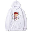 Funny Haikyuu Satori Tendou Hoodie Men Anime Manga Volleyball Long Sleeved Streetswear Hoodie