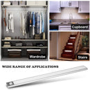 Luz nocturna ultrafina de 12/23, 5/40cm, luces LED para debajo del armario, Sensor de movimiento PIR, lámpara recargable por USB para cocina