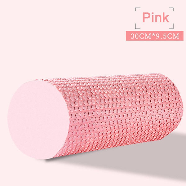 Yoga Pilates Yoga Block Pilates EVA Foam Roller Massage Roller Muscle Tissue Fitness Gym Yoga Pilates Workout Fitness Exercise