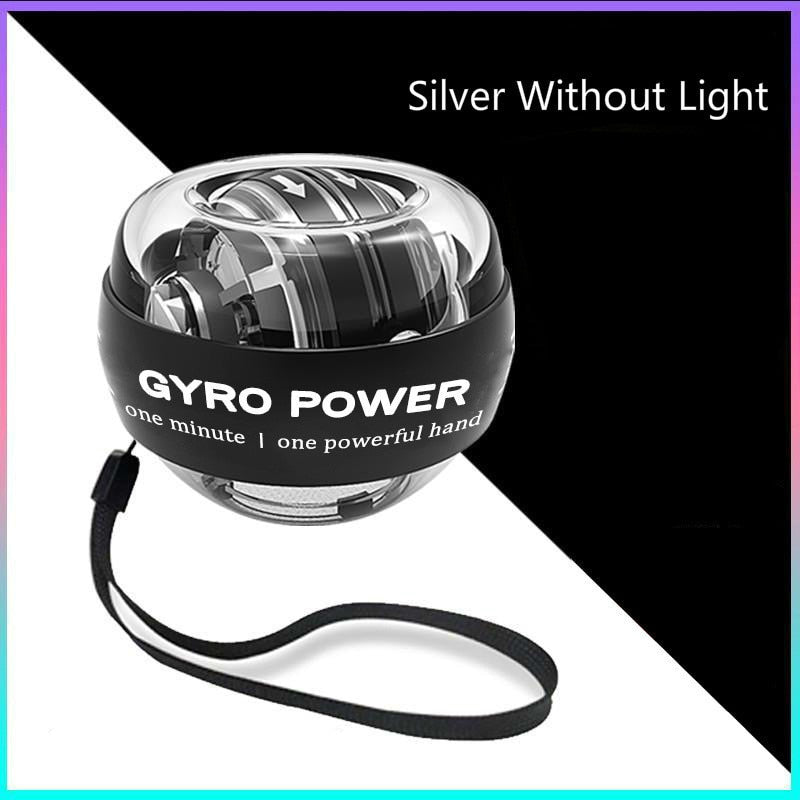 Self-starting Powerball Wrist Power Hand Ball Muscle Relax Spinning Wrist Trainer Exercise Equipment Strengthener with LED Light