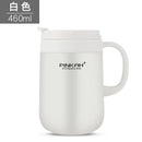 Pinkah 340 y 460ML 304 termos de acero inoxidable taza de oficina con asa con tapa taza de té aislada termo taza termos de oficina