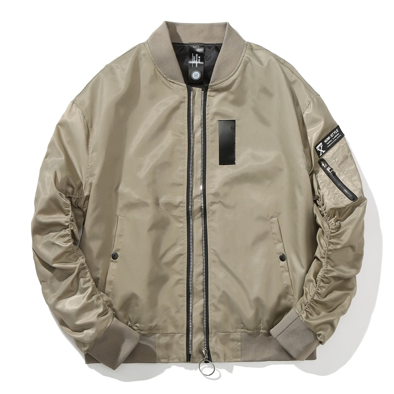 Classic Ma1 Bomber jacket Men Plus size Flight Pilot Baseball jackets Male Military Coat Couple Streetwear veste homme