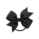 Lote de 20 unidades de cintas para el pelo de grogrén, soporte para Coleta, banda de goma para niñas pequeñas, cuerda para el pelo hecha a mano, accesorios para el cabello Scrunchie