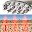 Peine láser 4 en 1 para la caída del cabello, cepillo para el crecimiento del cabello, tratamiento de crecimiento, masaje de fotones LED RF EMS, terapia de crecimiento del cabello con láser