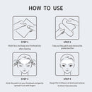 Ilisya Forehead Furrow Patch Anti-wrinkle Line Removal Stickers Frown Lines Hydrogels Anti-aging Moisturizng Patch Skin Care