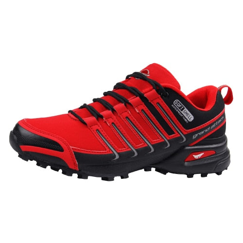 Zapatos Grand Attack para hombre, zapatillas para correr, caminar al aire libre, senderismo, senderismo, mochilero, zapatillas antideslizantes resistentes al agua