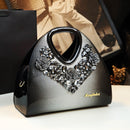 Luxury Fashion Diamond Women Handbag Female Dumpling Bag Genuine Leather Tote Bag Ladies New Party Shoulder Messenger Bags