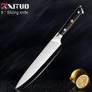 Juego de cuchillos de cocina XITUO, cuchillo de Chef de acero súper alemán, cuchillo de utilidad Santoku japonés, cuchillo de carnicero para cortar y pelar, nueva herramienta de cocina