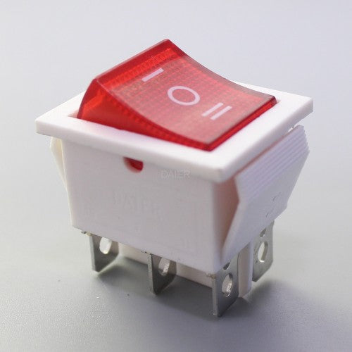 KCD2-203N 3 Position Rocker Switch 12V