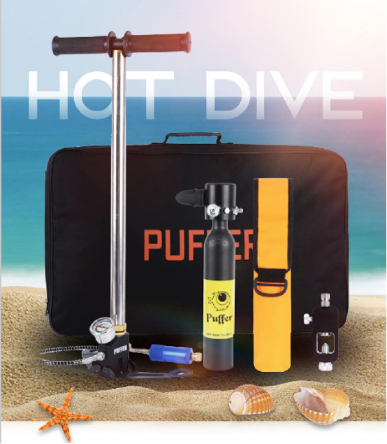 Portable Underwater Respirator Kit