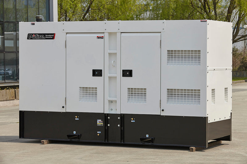 30KVA Potise Diesel Generator Set Soundproof 230V, 1Phase: SDT30C5S-EU Side