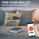Smart Anti-lost Wallet Tracker  Genuine Leather Men wallets Soft Bluetooth-compatible Leather Purse Male Luxury Men&