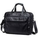 Large Men Leather Handbgs Male Genuine Leather Business Travel Brifcases Bag Men&