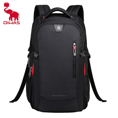 OIWAS Fashion Men's Backpack Oxford Laptop Bags Casual Student Waterproof SchoolBag Travel Large Capacity Bag For Teenager Women
