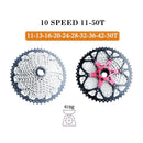 Sunshine bicicleta de montaña 8 9 10 11 12 velocidades Velocidade bicicleta Cassette MTB rueda libre piñón 36T 40T 42T 46T 50T 52T para SHIMANO