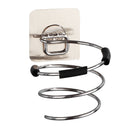 Bathroom Hair Dryer Holder Blower Home Organizer Adhesive Wall Mounted Nail Free No Trace Stickers Hair Care Dryer Storage Rack